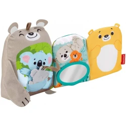 Развивающая игрушка Fisher-Price Snuggle Activity Book GJD37, текстиль, разноцветный Развивающая игрушка Fisher-Price Snuggle Activity Book GJD37, текстиль, разноцветный