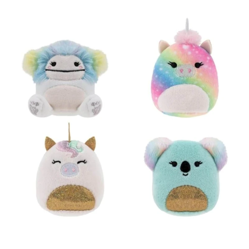 Набор мягких игрушек Jazwares Pep Squad Mini SQM0468, 3+ лет, 3 шт.