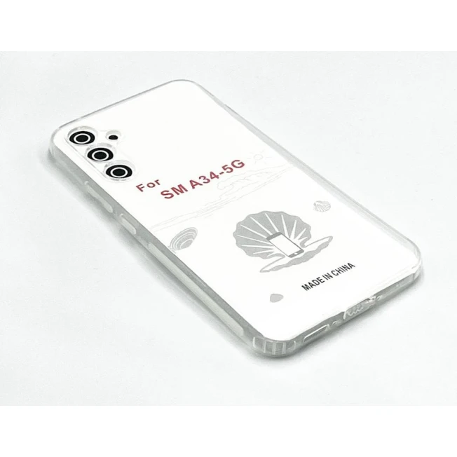 Чехол SS762 для Samsung Galaxy A34 5G Transparent Чехол SS762 для Samsung Galaxy A34 5G Transparent