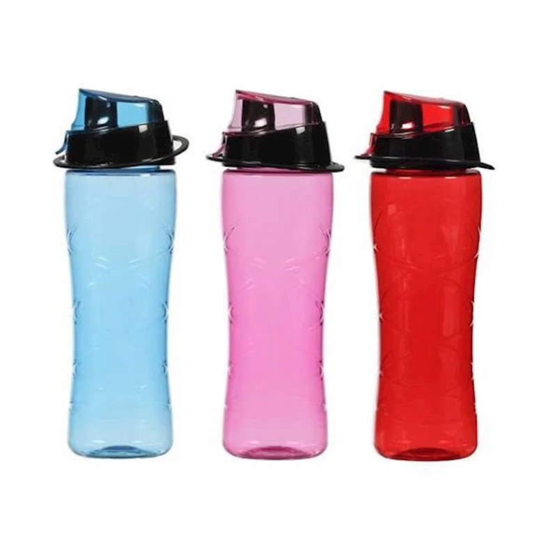 İdman su qabı Herevin, plastik, 700 ml, çeşiddə