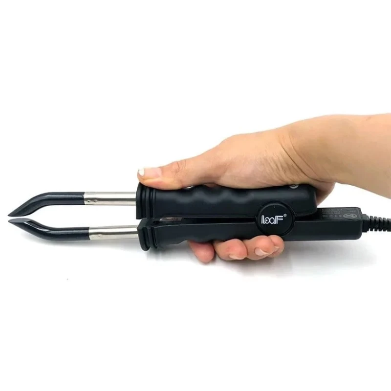 Щипцы для наращивания волос Loof Fashion 618H Black