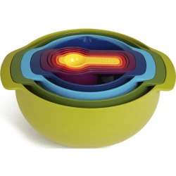 Oyuncaq qab-qacağı dəsti Casdon Joseph Joseph Nest 9, plastik, rəngbərəng, 9 parça, 3+ yaş