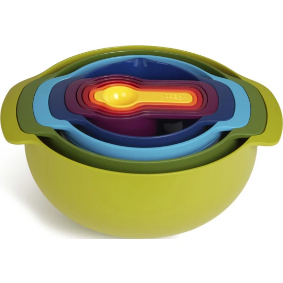 Набор игрушечной посуды Casdon Joseph Joseph Nest 9, пластик, разноцветный, 9 предметов, 3+ лет