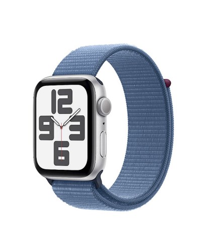 Ağıllı saat Apple Watch SE 2 2023 44mm Silver Case with Winter Blue Sport Loop (MREF3LL/A)