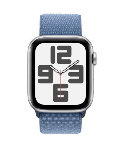 Ağıllı saat Apple Watch SE 2 2023 44mm Silver Case with Winter Blue Sport Loop (MREF3LL/A)