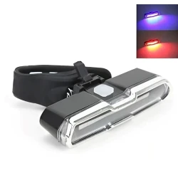 Velosiped fənəri Stop-133, plastik, qırmızı/ağ