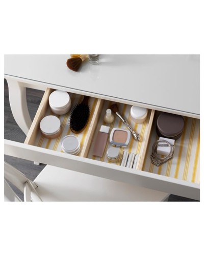 Makiyaj masası IKEA Hemnes, ağ, 100x50x159 sm