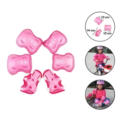 Комплект защиты для роликов 1927, для детей, розовый Комплект защиты для роликов 1927, для детей, розовый