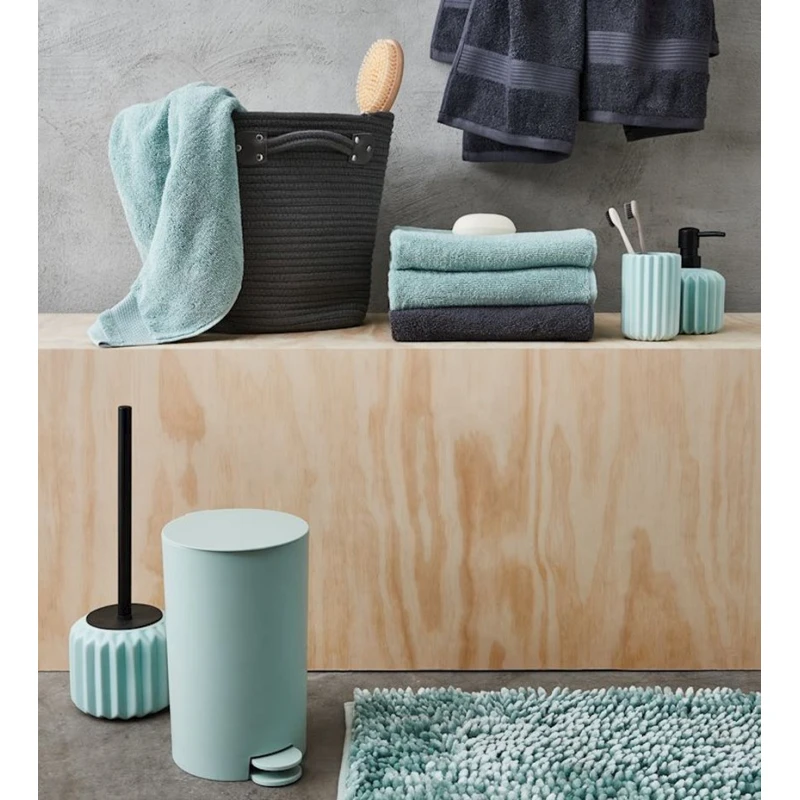 Полотенце банное JYSK Karlstad By Kronborg, 100x150 см, хлопок, серый