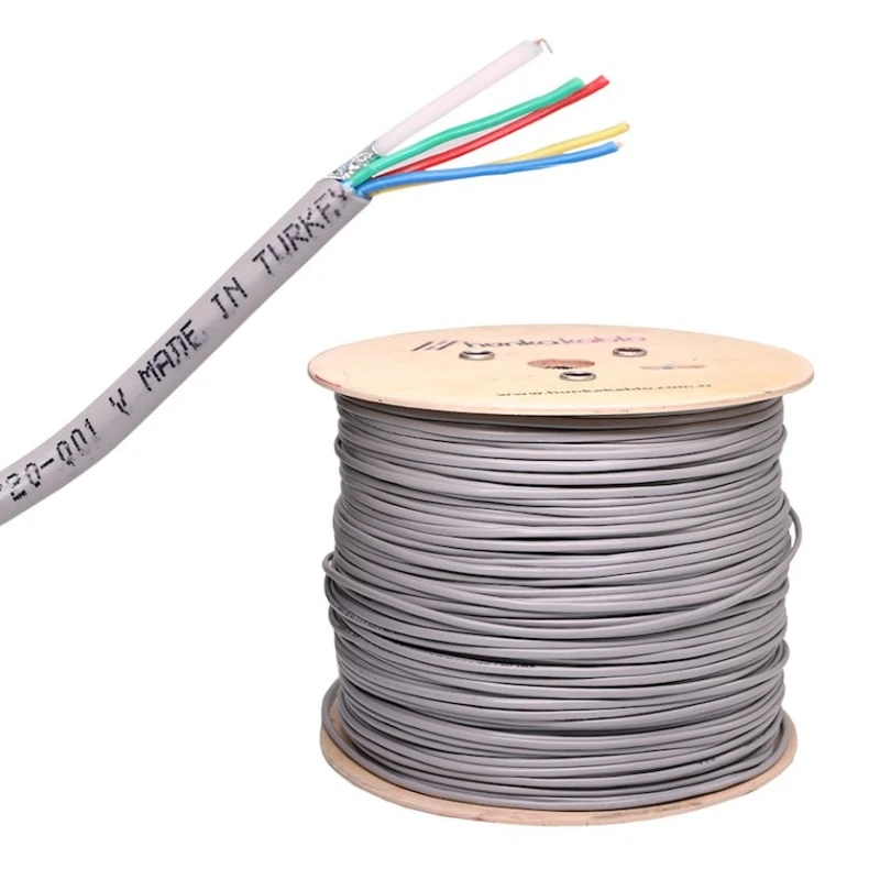 Kabel Kastro CCTV 4+1, 4x0.22 CCA, 100 m.