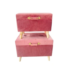 Пуфик, розовый, 2 шт Пуфик, розовый, 2 шт