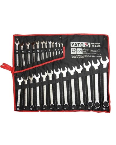 Açar dəsti Yato YT-0365, 25 əd