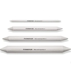 Набор цветных карандашей Staedtler Blending stumps 5426-S BK4 White для блеска