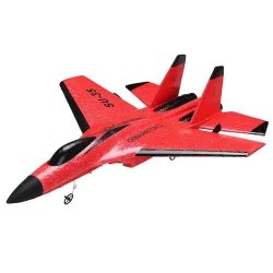 Детский самолет на пульте управления Foam Su-35CF, красный Детский самолет на пульте управления Foam Su-35CF, красный