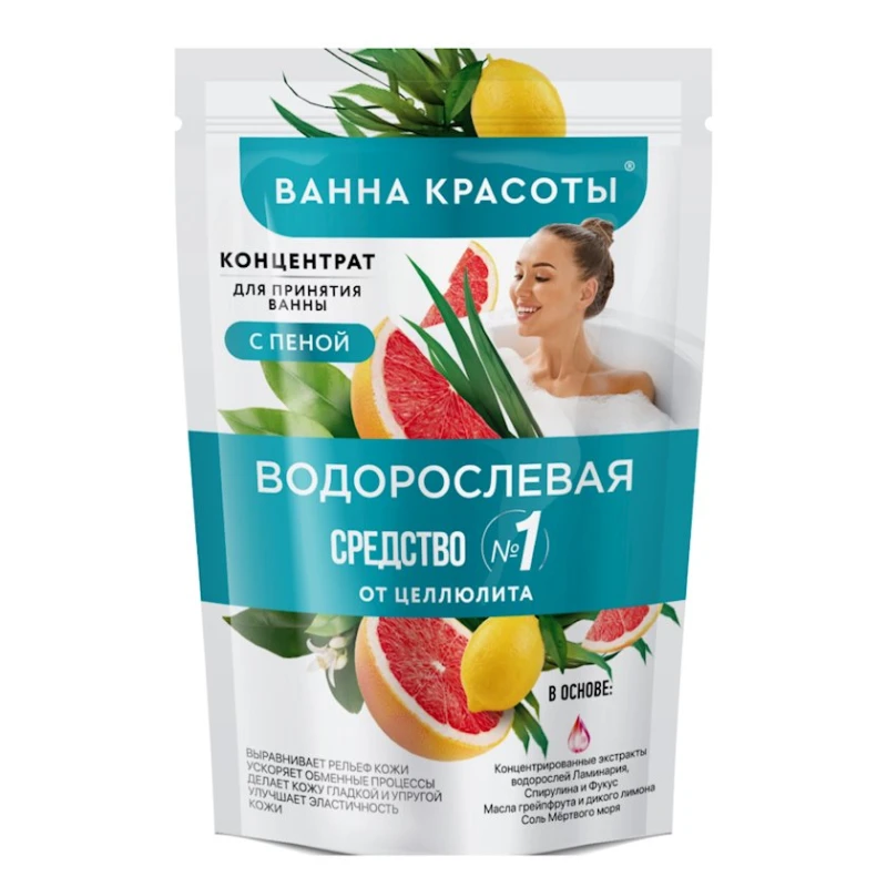 Концентрат для принятия ванны с пеной Fito Косметик Ванна Красоты Водорослевая 250 мл Концентрат для принятия ванны с пеной Fito Косметик Ванна Красоты Водорослевая 250 мл