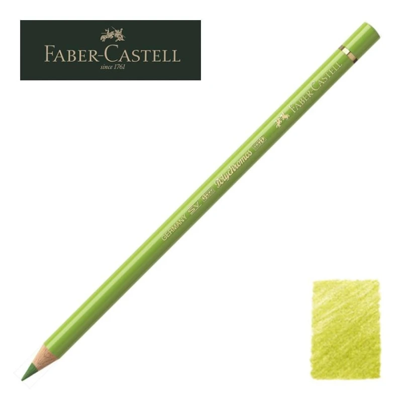 Цветной карандаш Faber-Castell Polychromos, цвет 170, May Green Цветной карандаш Faber-Castell Polychromos, цвет 170, May Green