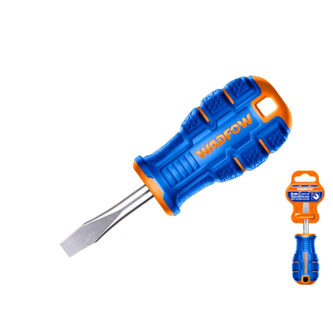 Отвертка с магнитным наконечником Wadfow WSDA261, SL6.5, 38 мм