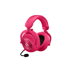 Беспроводные наушники Logitech G PRO X 2 Lightspeed Magenta (981-001275)