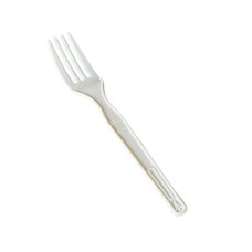 Birdəfəlik çəngəl dəsti Loyal-5114309373, bioplastik, ağ, 100 əd