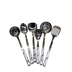 Набор кухонный Smil 1012, пластик/металл, серебристый, 5 шт. Набор кухонный Smil 1012, пластик/металл, серебристый, 5 шт.