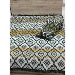 Плед Giltex 362, 150х220 см, односпальный, хлопок, разноцветный