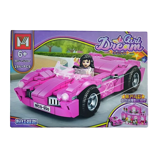 Konstruktor Dream Girl , 6 yaş, 286 hissə