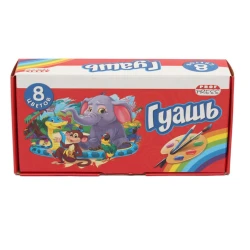 Гуашь Проф-Пресс, 8 цветов, 160 г