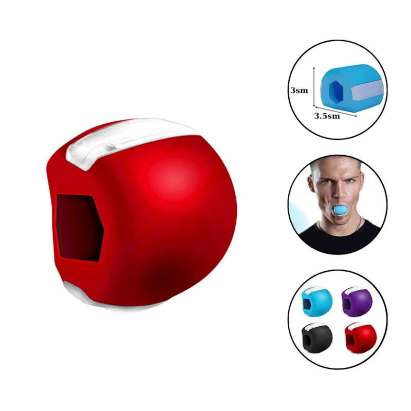 Эспандер для челюсти Jawline 2191, резина, красный Эспандер для челюсти Jawline 2191, резина, красный