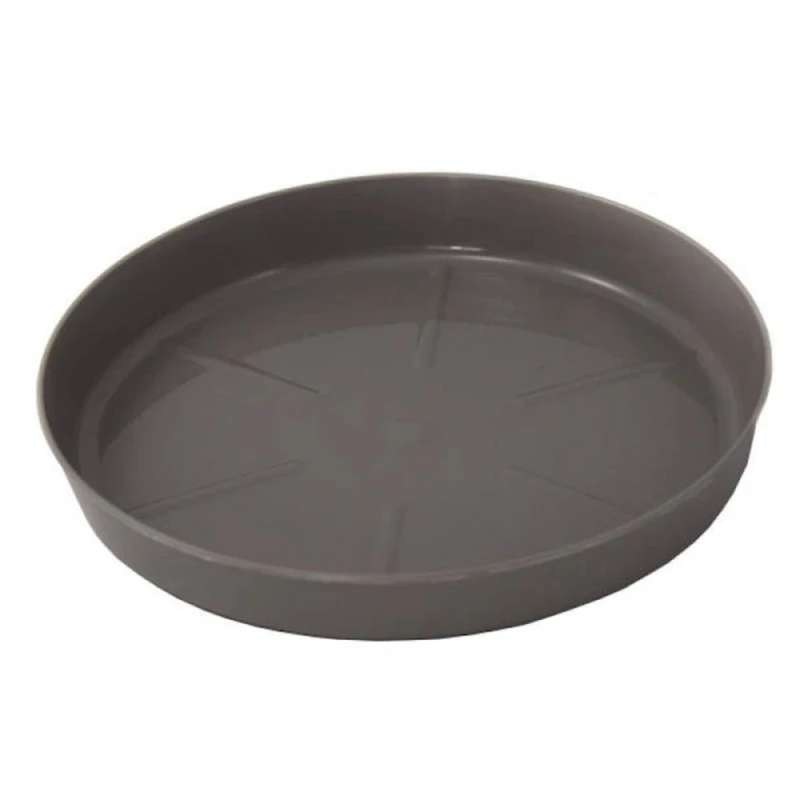 Подставка для горшка для растений Lamela Magnolia 8 LA609-27, диаметр 33.7 см, пластик, серый Подставка для горшка для растений Lamela Magnolia 8 LA609-27, диаметр 33.7 см, пластик, серый