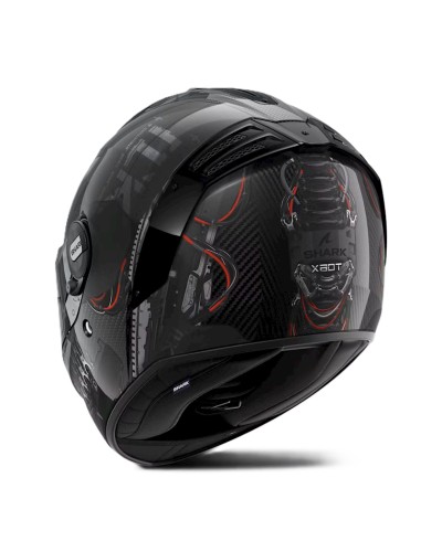 Motosikl dəbilqəsi Shark Spartan RS Carbon Xbot HE8157EDAAXXL, ölçü XXL, qara