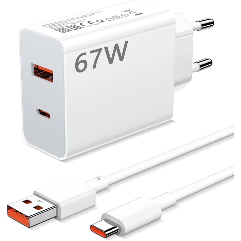 Şəbəkə enerji toplama cihazı Xiaomi MDY-12-ES 67W Şəbəkə enerji toplama cihazı Xiaomi MDY-12-ES 67W