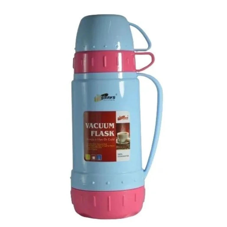 Термос Daydays 6921-21, голубой, 1 л Термос Daydays 6921-21, голубой, 1 л