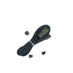 Кабель USB Maimi X30 Magnetic 3 in 1 Micro USB + Lightning + Type-C Black