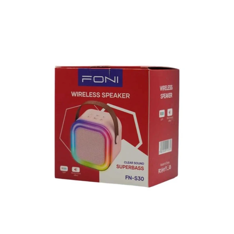 Портативная колонка Foni FN-S30 Black (ASESBY470054)