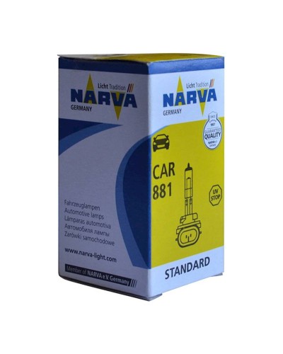 Avtomobilin işıqlandırma cihazları üçün lampa Narva Range Power Narva Licht Tradition Car