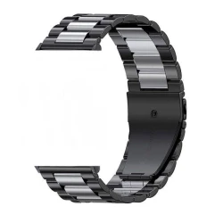 Ремешок Greatcase для Samsung Galaxy Watch 22 mm Black Silver