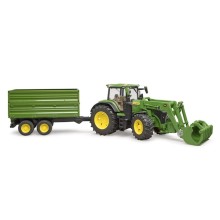 Oyun dəsti Bruder John Deere 7R 350, plastik, rəngbərəng, 42х60х20 sm, 3 yaşdan