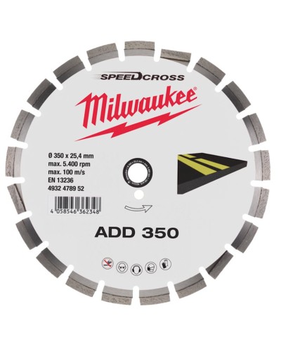 Almaz diski Milwaukee ADD 350 MM / 4932478952