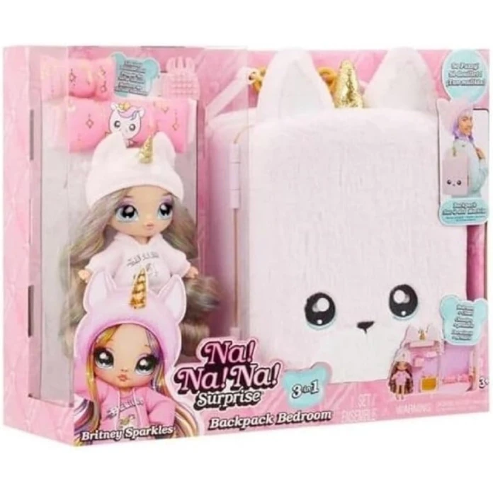 Игровой набор MGA Na! Na! Na! Surprise 3 in-1 Bedroom Unicorn, 4+ лет, товар в ассортименте Игровой набор MGA Na! Na! Na! Surprise 3 in-1 Bedroom Unicorn, 4+ лет, товар в ассортименте