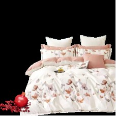 Yataq dəsti Narlı Super Narlı 000885, yorğan üzü 160x220 sm, mələfə 240x260 sm, 2 əd yastıq üzü 50x70 sm, ailəvi, satin/pambıq, rəngbərəng