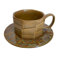 Чайная пара Sunpi̇o PH-100033, керамика, коричневый Чайная пара Sunpi̇o PH-100033, керамика, коричневый