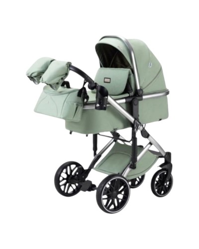 Детская коляска Kidilo 2673, зеленая
