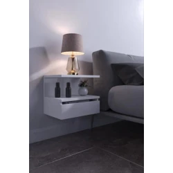 Тумба Art Mebel Art_tumba_15, ламинат, белая, 40x30x30 см