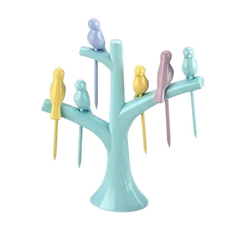 Meyvə və kanape üçün çöp-şişlər, altlıq ilə, 14x14 sm, plastik, məhsul çeşiddə