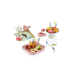 Шпажки для фруктов и канапе, c подставкой, 14х14 см, пластик, товар в ассортименте Шпажки для фруктов и канапе, c подставкой, 14х14 см, пластик, товар в ассортименте