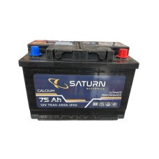 Avtomobil akkumulyatoru SATURN 75Ah 650A R+