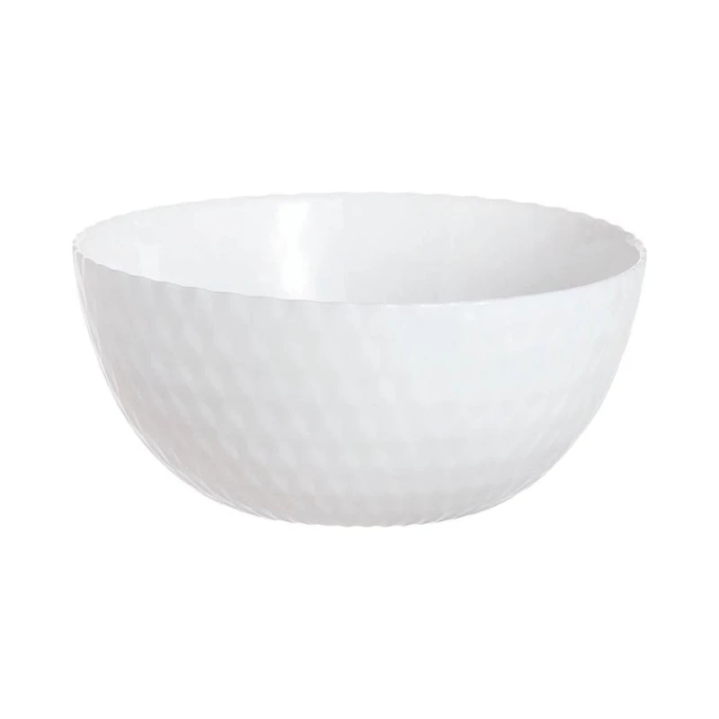 Salat qabı Luminarc Pampille Blanco, 13 sm, opal şüşə, ağ