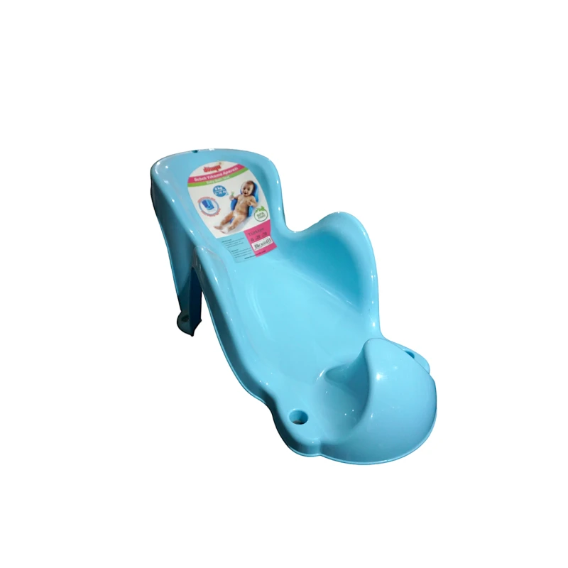 Горка для купания Dunya Plastik 11104, пластик, голубая, 27х40х40 см Горка для купания Dunya Plastik 11104, пластик, голубая, 27х40х40 см