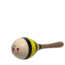 Детский маракас 6240_0132, дерево, желтый/черный, 20х5х5 см, 3+ лет Детский маракас 6240_0132, дерево, желтый/черный, 20х5х5 см, 3+ лет
