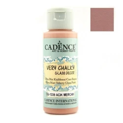Şüşə üçün mat boya Cadence Very Chalky CG1339 Light Coral 59 ml